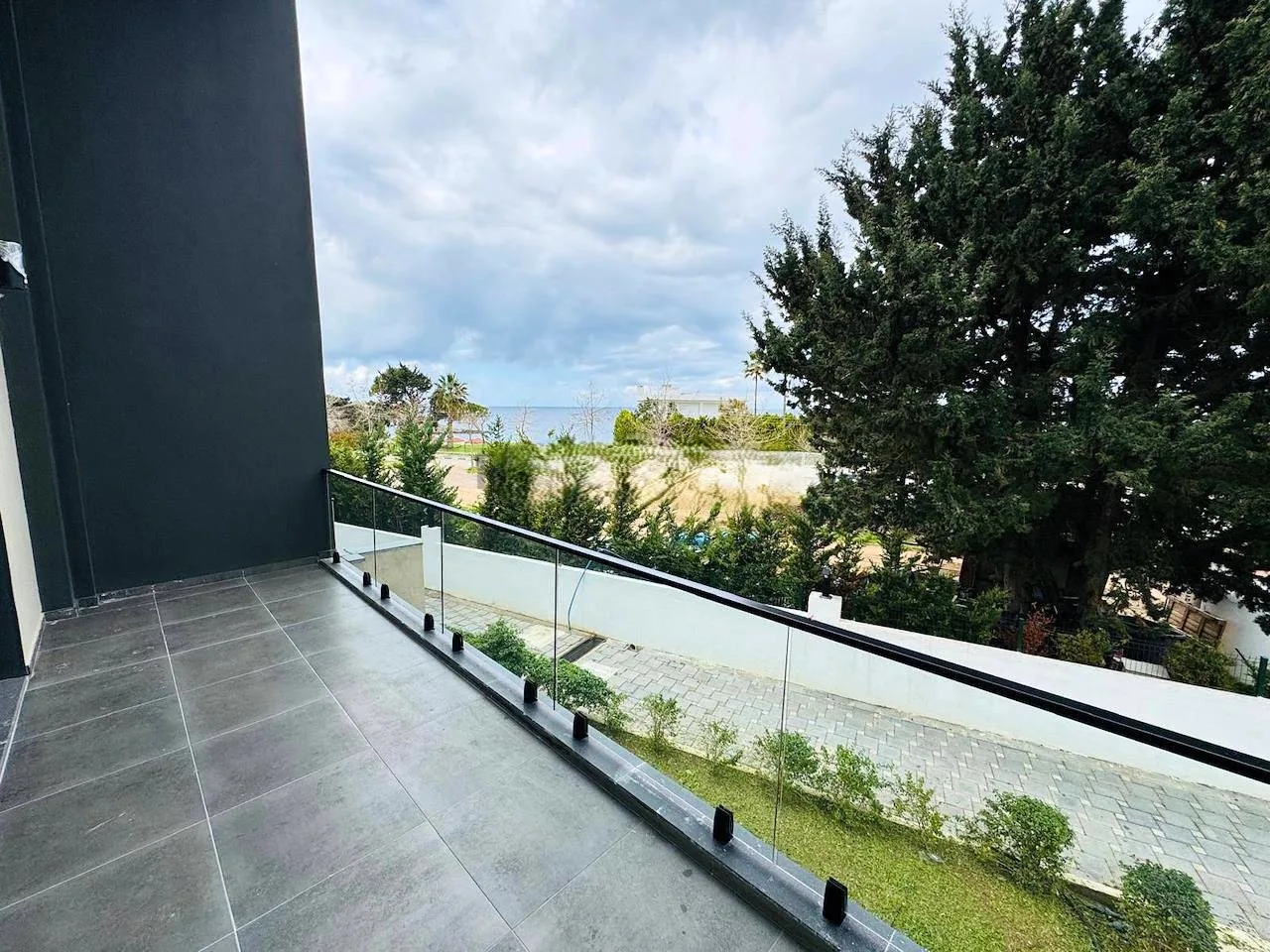 Balkon mit Meerblick