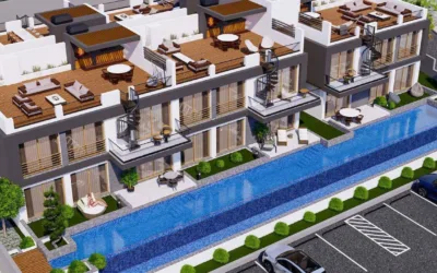 Modernes Wohnen in Lapta Meerblick